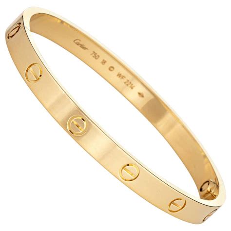 love bracelet cartier tweedehands|used cartier love rings.